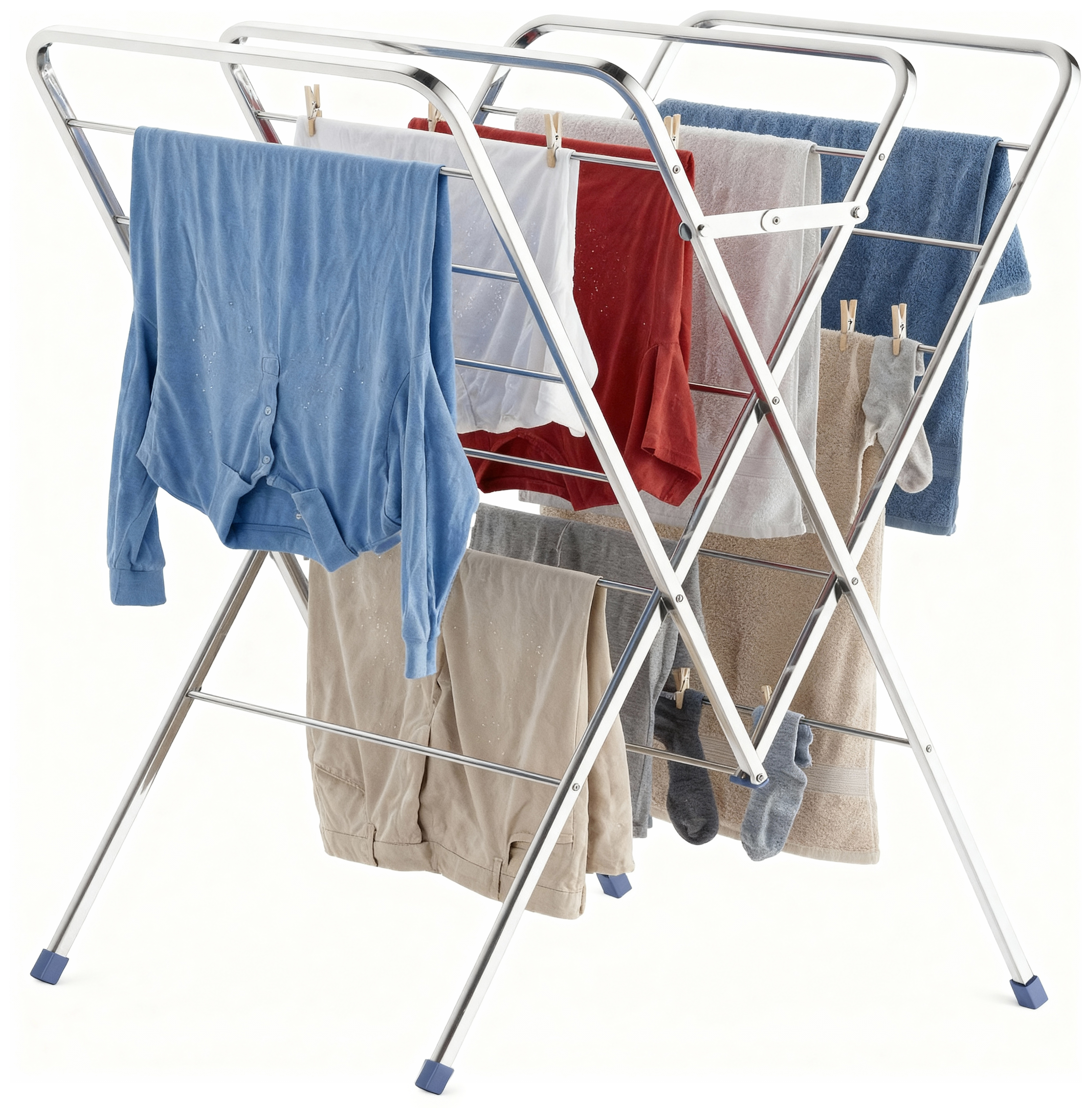 Scissor Cloth Drying Stand 4 Wing